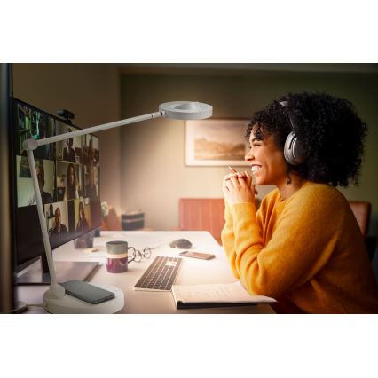 Ledvance - Candeeiro de mesa táctil LED com regulação SUN@HOME LED/20W/230V 2200-5000K CRI 95 Wi-Fi