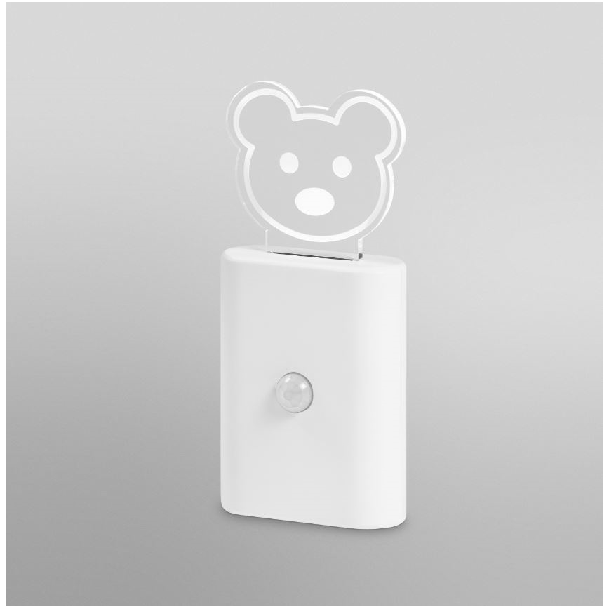 Ledvance - LED Iluminação de orientação para criança com sensor NIGHTLUX LED/0,2W/4,5V 3000K