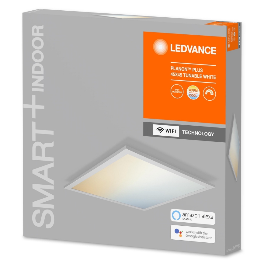 Ledvance - Candeeiro de teto LED dimerizável SMART+ PLANON LED/28W/230V 45x45 cm Wi-Fi
