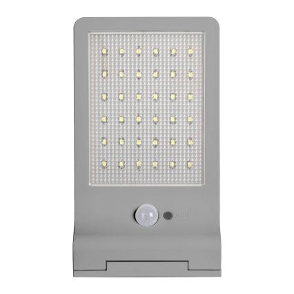 Ledvance - Luminária de parede solar LED com sensor DOORLED LED/3W/3,3V 2000 mAh IP44