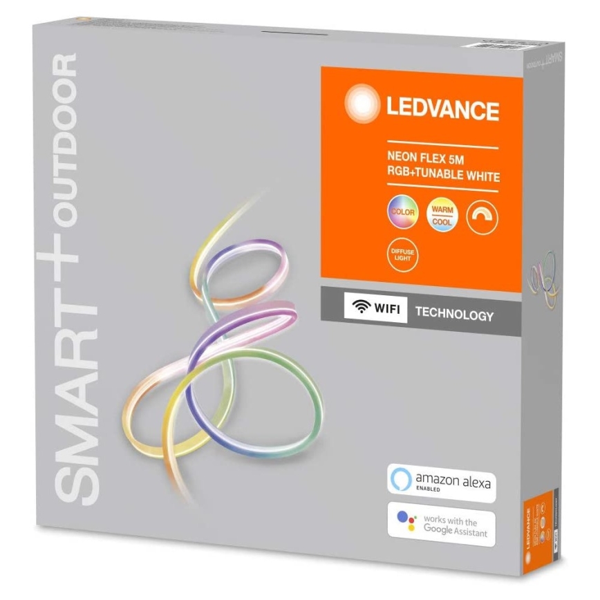 Ledvance - LED RGB+TW Regulação exterior tira SMART+ FLEX 5m LED/20W/230V 2700K-6500K IP44 Wi-Fi