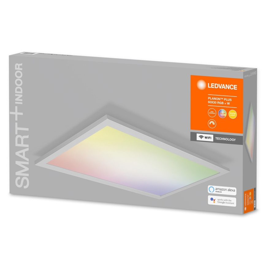 Ledvance - Candeeiro de tecto LED RGBW dimerizável SMART+ PLANON LED/28W/230V 30x60 cm Wi-Fi