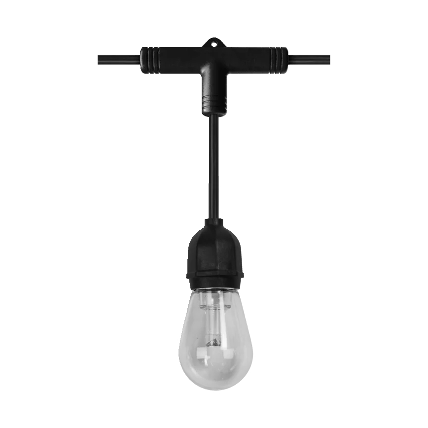 Ledvance - Cordão exterior LED RGBW regulável SMART+ STRING 12xLED/0,37W/230V IP44 Wi-Fi