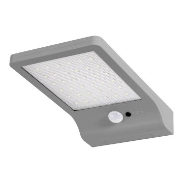 Ledvance - Luminária de parede solar LED com sensor DOORLED LED/3W/3,3V 2000 mAh IP44