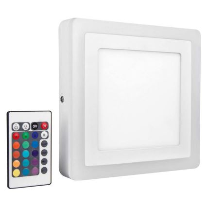 Ledvance - Luminária de teto LED RGB dimmerizável LED/19W/230V + controlo remoto