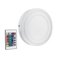 Ledvance - Luminária de teto LED RGB dimmerizável LED/19W/230V + controlo remoto