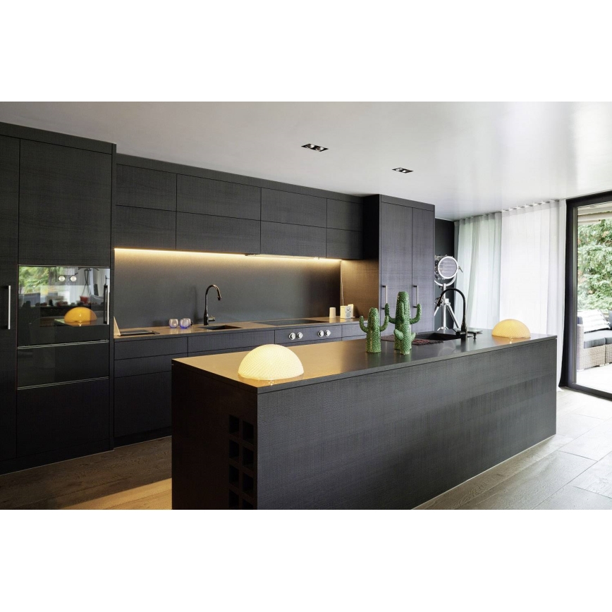 Ledvance - Luminária LED RGB embutida dimável SLIM LED/4W/230V + controlo remoto