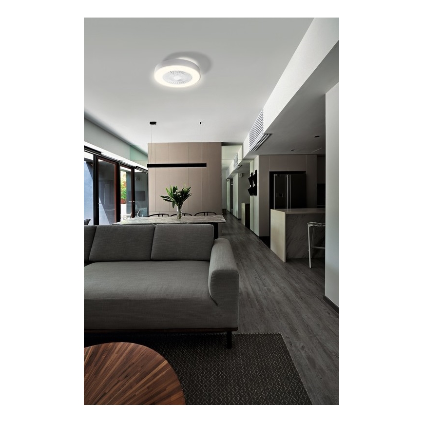 Ledvance - Luminária de teto LED dimmerizável com ventilador SMART+ LED/35W/230V Wi-Fi 3000-6500K + controlo remoto