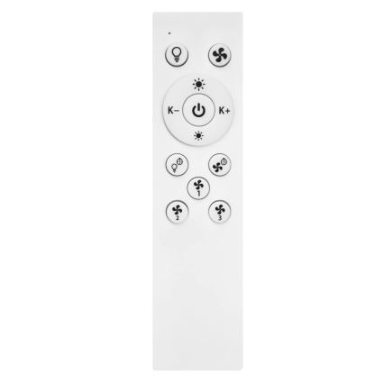 Ledvance - Luminária de teto LED dimmerizável com ventilador SMART+ LED/38W/230V 3000-6500K Wi-Fi + controlo remoto
