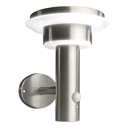 Ledvance - Luminária solar LED regulável com sensor de movimento e crepúsculo CIRCLE LED/6W/3,2V 2200 mAh IP44