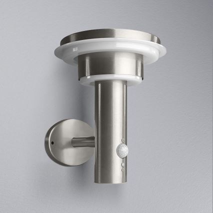 Ledvance - Luminária solar LED regulável com sensor de movimento e crepúsculo CIRCLE LED/6W/3,2V 2200 mAh IP44