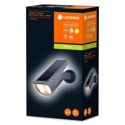 Ledvance - Luminária Solar LED RGB ENDURA LED/0,5W/3,6V 1200 mAh IP44