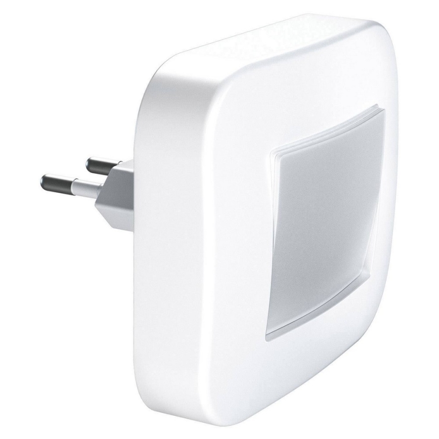 Ledvance - Luz noturna LED com sensor crepuscular LUNETTA LED/0,2W/230V 3000K