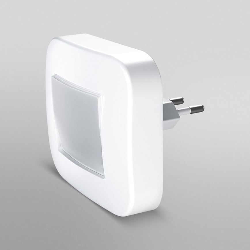 Ledvance - Luz noturna LED com sensor crepuscular LUNETTA LED/0,2W/230V