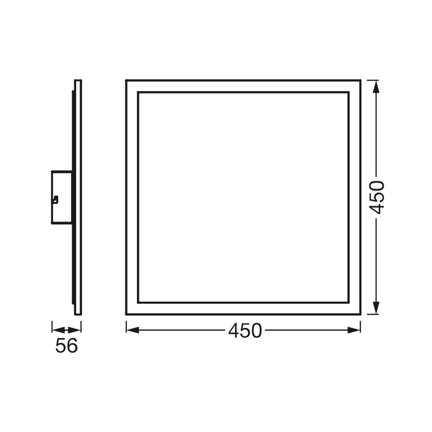 Ledvance - Painel LED RGBW com regulação SMART+ PLANON LED/28W/230V 3000-6500K Wi-Fi + controlo remoto