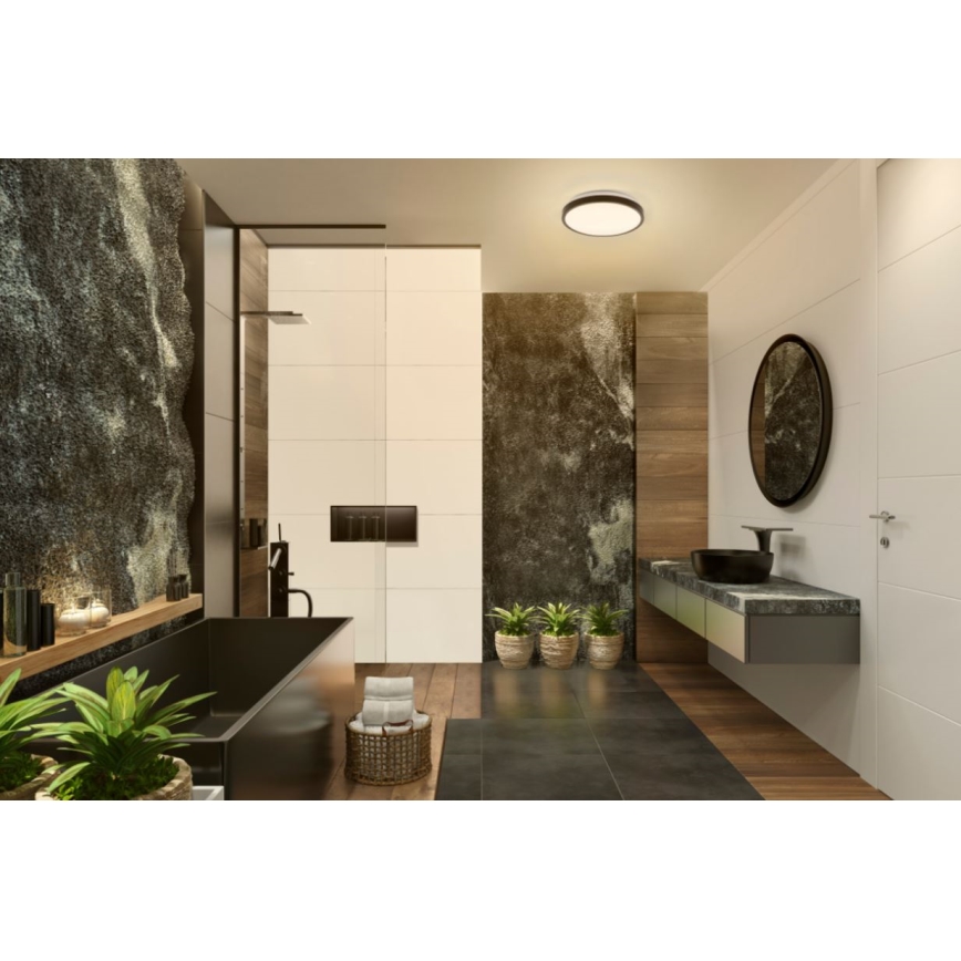 Ledvance - Plafonier LED para casa de banho DISC LED/18W/230V 3000/4000K IP44