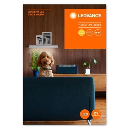 Ledvance - Prateleira com iluminação LED LINEAR LED/12W/230V 60 cm IP44