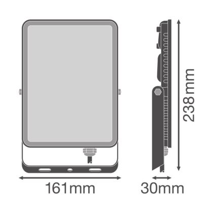 Ledvance - Refletor de Parede LED para Exterior FLOODLIGHT LED/50W/230V IP65