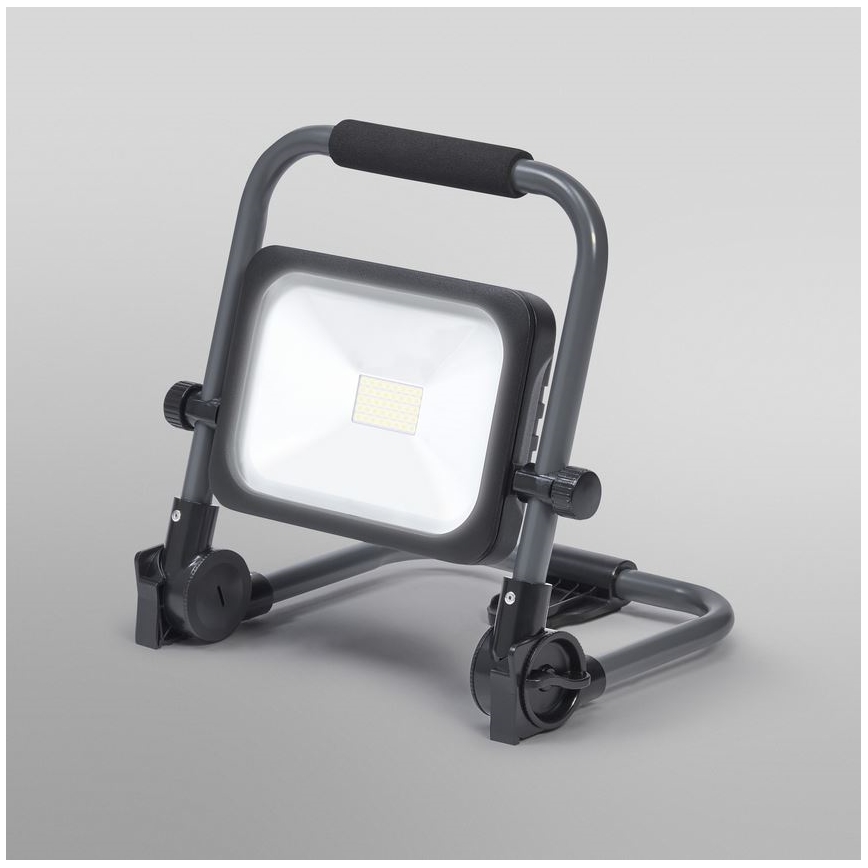 Ledvance - Refletor exterior recarregável LED regulável WORKLIGHT BATTERY LED/20W/5V 2200 mAh IP54