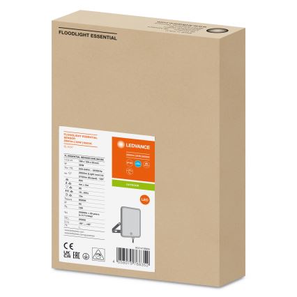 Ledvance - Refletor LED Exterior com Sensor FLOODLIGHT LED/30W/230V 6500K IP65