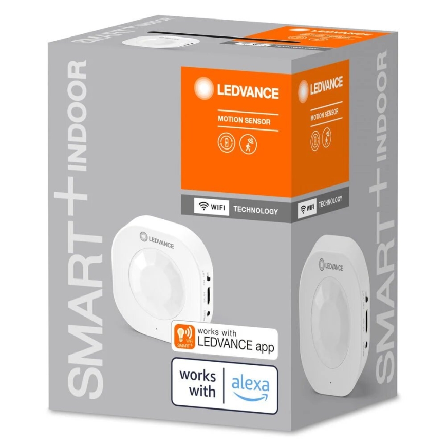 Ledvance - Sensor de movimento inteligente SMART+ 3,7V 500 mAh Wi-Fi
