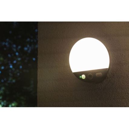 Ledvance - Luminária de parede LED exterior com sensor e câmara SMART+ LED/15W/230V Wi-Fi IP44