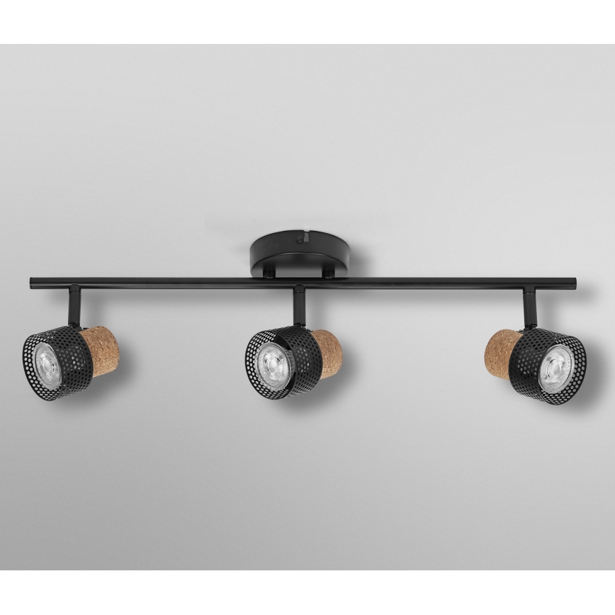 Ledvance - Luminária de embutir LED DECOR CORK 3xGU10/3,4W/230V