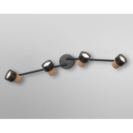 Ledvance - Luminária de Teto LED DECOR CORK 4xGU10/3,4W/230V