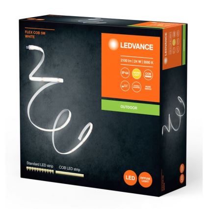 Ledvance - Tira exterior LED FLEX COB 5m LED/24W/230V IP44