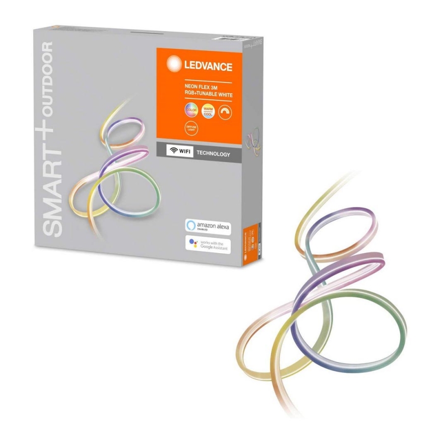 Ledvance - Tira exterior LED RGB + TW SMART + FLEX 3m LED/15W/230V 2700K-6500K IP44 Wi-Fi