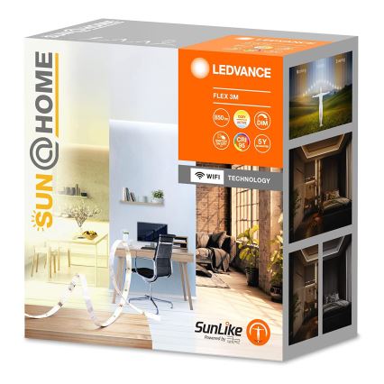 Ledvance - Tira LED com regulação  SUN@HOME FLEX 3m LED/13,5W/230V 2200-5000K Wi-Fi CRI 95