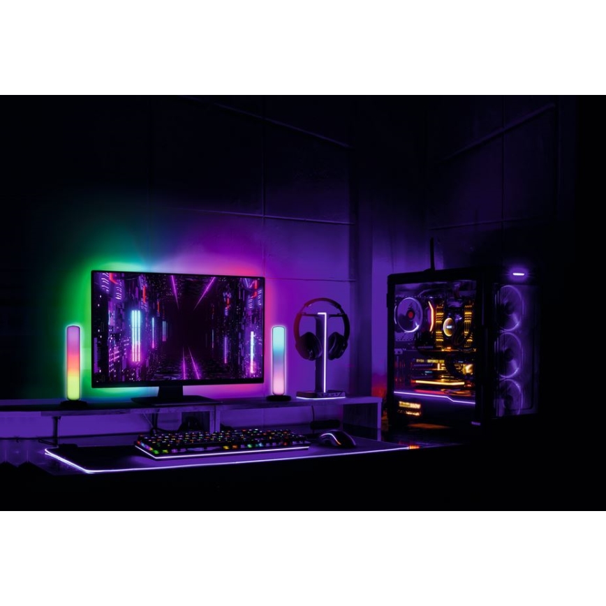 Ledvance - Tira LED RGB com regulação para TV SYNCH BOX FLEX SMART+ MAGIC 4,5m LED/18W/230V Wi-Fi