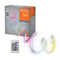 Ledvance - Tira LED RGBW com regulação FLEX 3m LED/10W/230V + controlo remoto