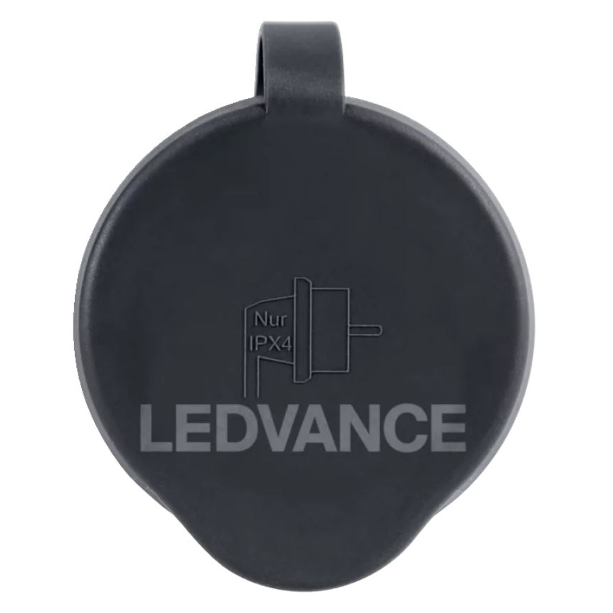 Ledvance - Tomada inteligente para exterior SMART+ 3680W/230V/Tipo F/SCHUKO 16A IP44 preto