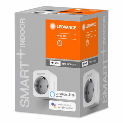 Ledvance - Tomada inteligente SCHUKO SMART+ EU Wi-Fi