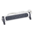 Legrand 049459 - Cabo de extensão com interruptor 4Z Tipo E 3m