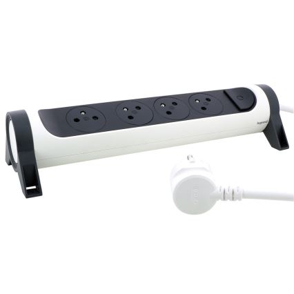 Legrand 049459 - Cabo de extensão com interruptor 4Z Tipo E 3m