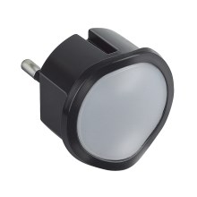 Legrand 50677 - Luz noturna fosca plug-in LED PL9 LED/0,06W/230V