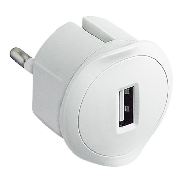 Legrand 50680 - Adaptador Plug-in USB 230V/1,5A branco