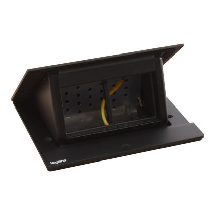Legrand 654802 - Armação para tomada para tampo de mesa POP-UP 4M preto