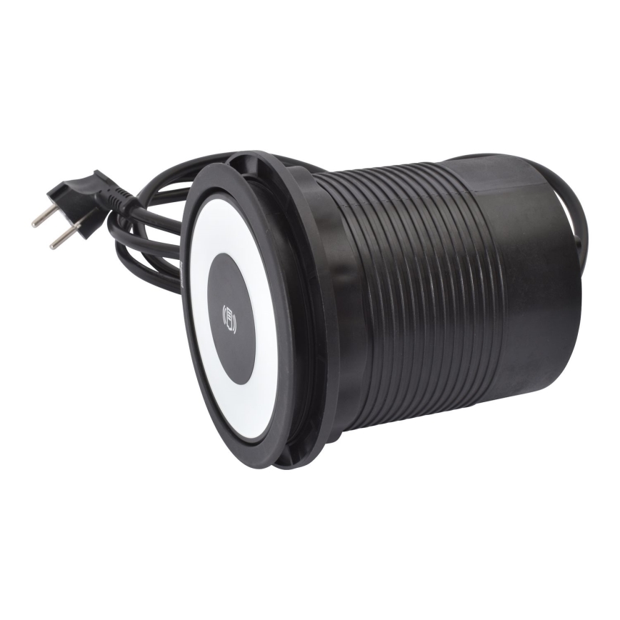 Legrand 654981 - Coluna de tomadas para tampo de mesa 4x230V + 2xUSB-A + 2xUSB-C + carregamento sem fios