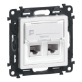 Legrand 75C5UB2 - Tomada de dados VALENA LIFE 1xRJ45 classe 5E UTP branco