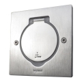 Legrand 89700 - Moldura para ficha de chão PLATINUM 2M IP44 inoxidável
