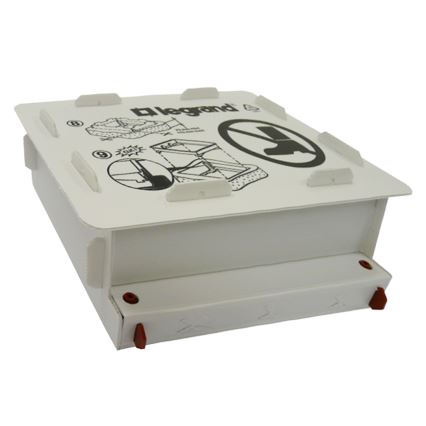 LEGRAND - Caixa de pavimento para betão 18 módulos (9 dispositivos 45x45)