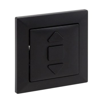 Legrand - Comando para estores com moldura SUNO preto