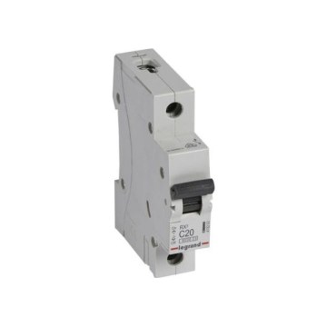 Legrand - Disjuntor unipolar RX3 1P C 20A 6000A