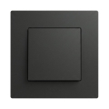 Legrand - Interruptor de escada n.º 6 com moldura NILOE STEP preto