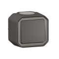 Legrand - Interruptor de escada n.º 6 PLEXO IP55 antracite