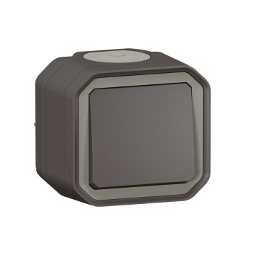 Legrand - Interruptor de escada n.º 6 PLEXO IP55 antracite