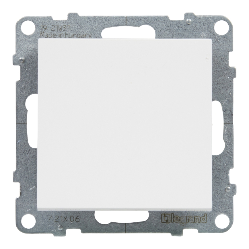 Legrand - Interruptor de escada n.º 6 sem moldura SUNO branco